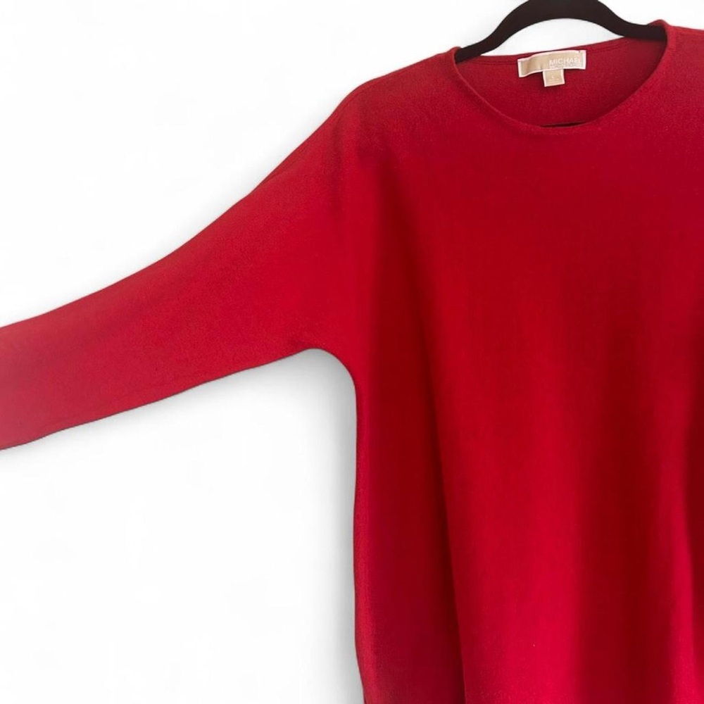 Michael Kors Vibrant Red Knit Sweater - Picture 6 of 6
